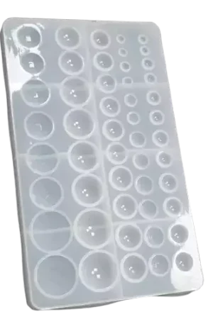 Offre Exclusive Moule silicone divers cabochons 261 x 153 x 16 mm