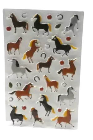 Prix Promo Stickers Chevaux x 20 MAILDOR COOKY 0,5 à 2,5 m