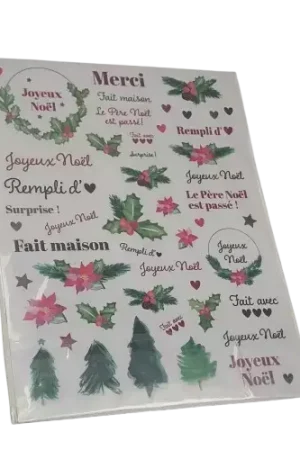 2 planches de stickers – 95 pièces – 0,9 à 6,2 cm Must-Have