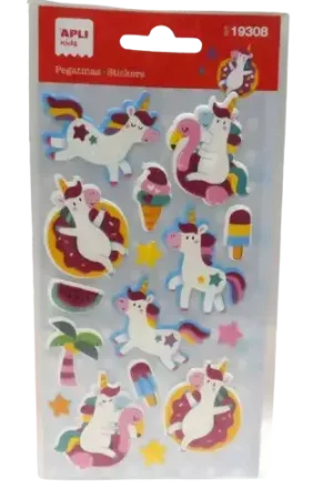 Super Prix Stickers Licornes en Été – APLI x16