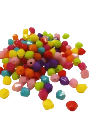 Produit De Marque Perles Toupies Multicolores 8 mm 45 g
