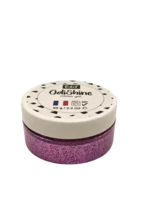 Odishine Glitter Gel ODIF 65 g – Gel pailleté 10 coloris au choix Dernier Modèle