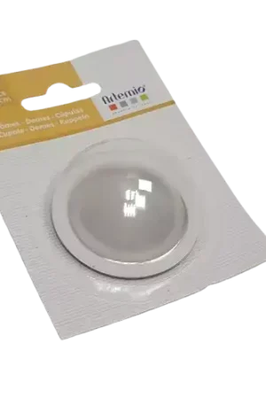 4 coques en plastique transparent Artemio – 4 cm Commander Vite