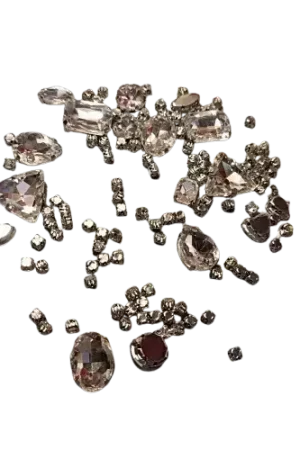 Pas Cher Strass à Coudre Crystal Transparente – 500 pièces