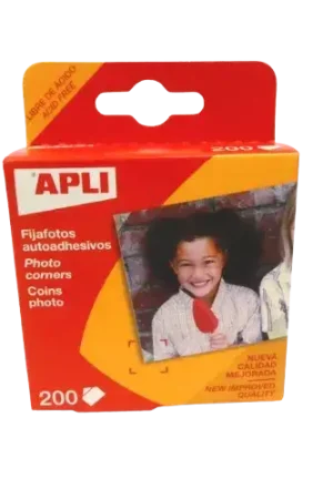Coins photos APLI x 200 pièces – transparent Livraison Express