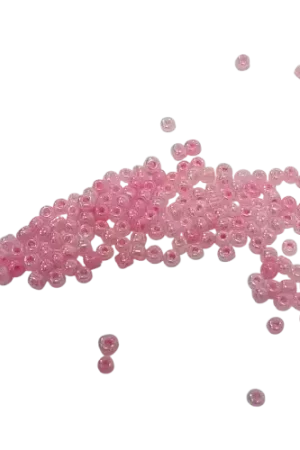 Quantité Limitée Perles de Rocaille Rose Nacrée 3 mm – 100 g