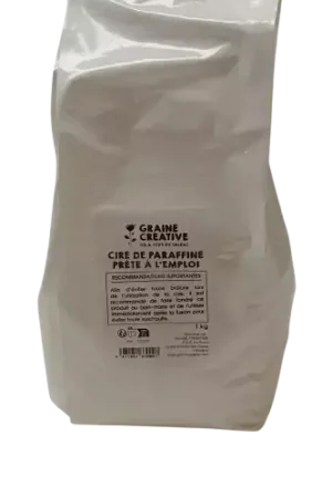 Cire Paraffine – GRAINE CREATIVE 1 kg Vente Directe