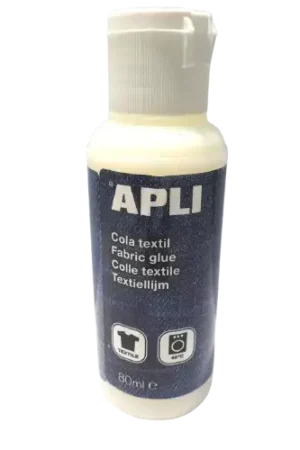 Colle textile APLI 80 ml - Kit Création Promotion