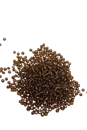 Perles de Rocaille Marron Brillant 3 mm – 100 g Nouvelle Collection
