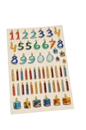 Autocollants Bougies MAILDOR – Stickers décoratifs Top Vente