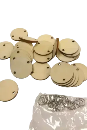 Lot de 30 ronds en bois pour calendrier anniversaire GRAINE CREATIVE – 30 mm Top Vente