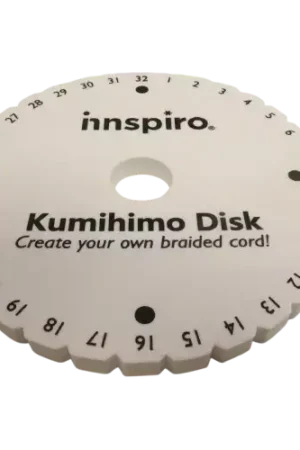 Marque Disque Kumihimo rond 15,2 cm INNSPIRO