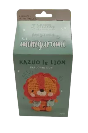 Kit Crochet Lion GRAINE CRÉATIVE – Kit complet DIY Meilleur Prix