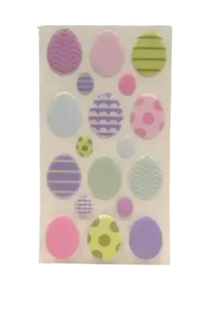 Stickers œufs ARTEMIO – 1,2 à 2,5 cm Affaire À Saisir