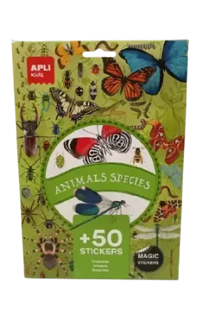Stickers APLI – Lot de 50 pièces, 3 modèles au choix Top Vente
