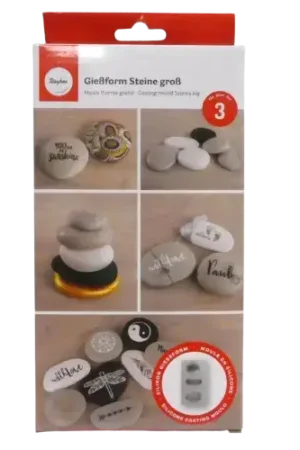 Moules RAYHER pour galets et pierres décoratives – silicone haute qualité Meilleur Prix
