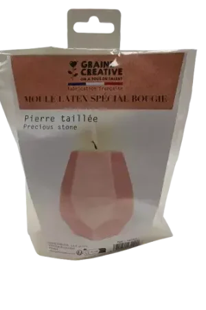 Top Vente Moule Latex “Pierre Taillée” GRAINE CREATIVE – 10 x 8 cm