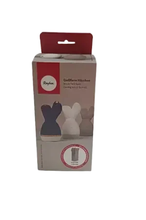 Achat Immédiat Moule silicone petit lapin Rayher – 4,2 x 9,4 cm
