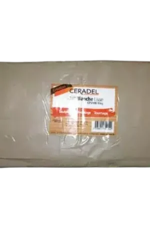 Haute Qualité Argile pour Poterie à Cuire 10 kg – CERADEL Blanche