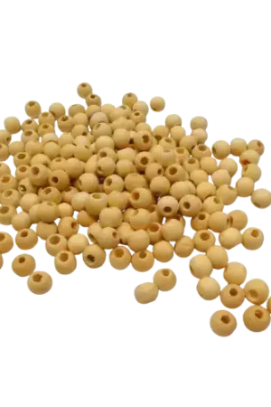 Vente Directe Perles en Bois 8 mm x 180 ARTEMIO