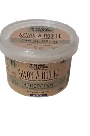 Must-Have Savon à Mouler Transparent – Graine Creative 500 g