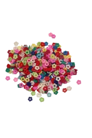 Vente Flash Perles Heishi Forme de Fleurs 0,6 cm – 40g