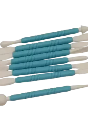8 Outils de Modelage en Silicone GRAINE CREATIVE – 16 embouts Pas Cher