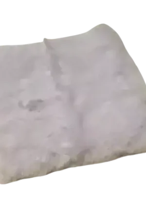 Super Prix Fourrure synthétique blanche 20 x 20 cm – DIY Couture
