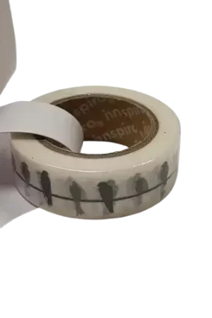 Populaire Masking tape 15 mm x 10 m Innspiro motif oiseau