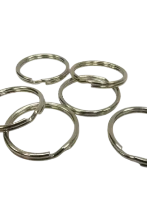 Anneaux Porte-Clés 25 mm – Lot de 6 ou 60 Retour Gratuit
