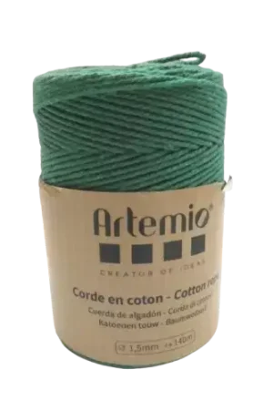 Acheter En Ligne Fils Coton Macramé 1,5 mm ARTEMIO – Divers Coloris