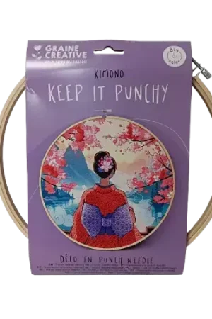 Meilleure Vente Kit Punch Needle « Kimono » – Graine Creative