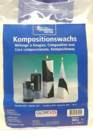 Cire pour bougie Glorex – 500 g pour créations DIY et loisirs créatifs Acheter Direct