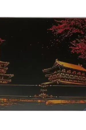 Offre Du Jour Peinture à Gratter FIGURE D'ART "Temple Yakushiji au Japon"