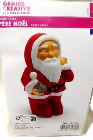 Offre Du Jour Moule Latex Père Noël 11 cm GRAINE CRÉATIVE