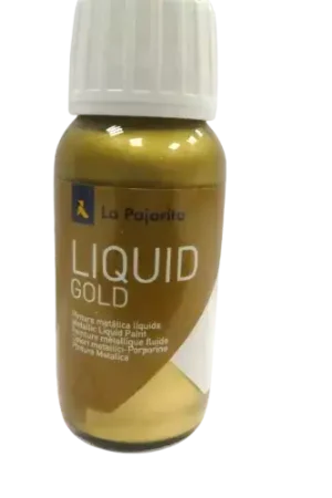 Peinture Liquid Gold "Or Riche" LA PAJARITA – 50 ml Dernière Chance