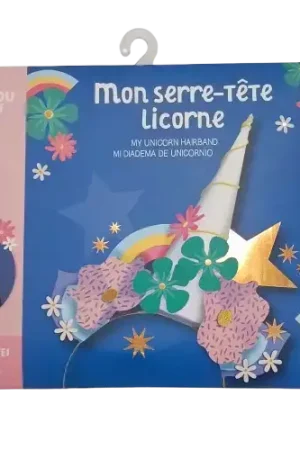 Kit Serre-Tête Licorne AUZOU – DIY Pailleté Top Vente