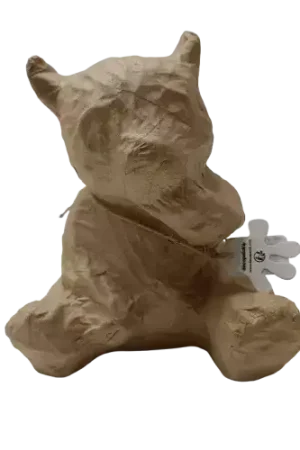 Meilleure Vente Panda Décopatch en papier mâché – 13,5 x 10 x 15 cm