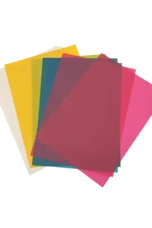 Prix Promo Papiers Transparents FOLIA – Lot de 10 couleurs A4