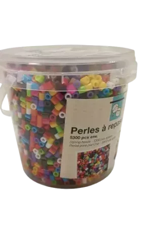 Achat Immédiat Perles à Repasser Multicolores – 5300 pièces 5 mm