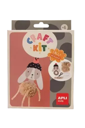 Dernière Chance Craft Pompon Lapin APLI – Kit créatif enfants