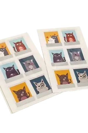 Stickers à gratter Maildor – Thèmes Chats ou Cadeaux – 2 planches 10,5 x 16 cm Acheter Direct