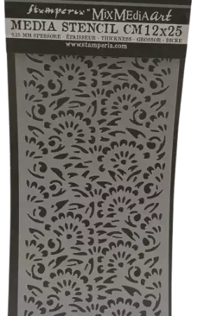 Vente Directe Pochoir Stamperia 12 x 25 cm – Motif Traveling