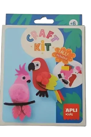 Commande En Gros Craft Perroquet en feutrine APLI – Kit créatif enfant