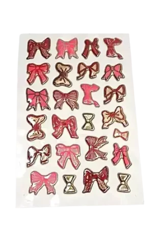 Promotion Autocollants bouffants nœuds – 25 stickers Rico Design