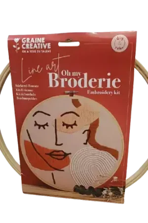 Nouvel Arrivage Kit de broderie "Line Art" – Graine Créative