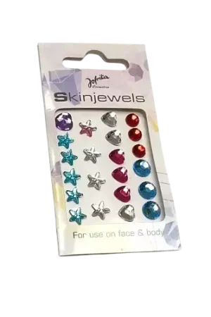 Bijoux de peau et ongles autocollants Jofrika – Divers modèles au choix pour maquillage et nail art Dernière Chance