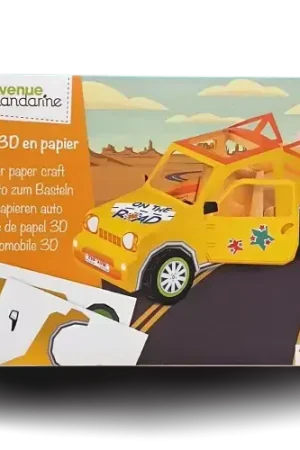 Vente Flash Voiture 3D en Papier – Avenue Mandarine