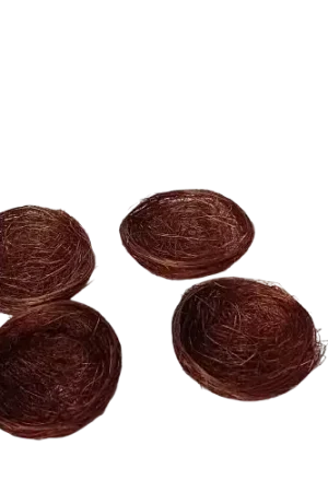 Must-Have Minis nids en paille x4 – 6 x 1,5 cm