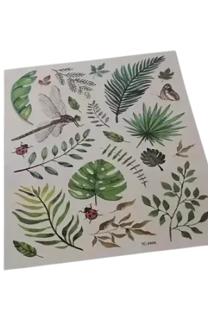 Expédition Rapide Transferts à sec – Feuilles & Insectes ou Papillons